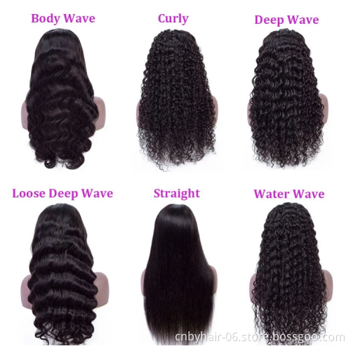 Transparent pre plucked hd lace front wigs 13x6,hd full lace human hair wigs,large size  100% virgin human hair hd lace wigs
